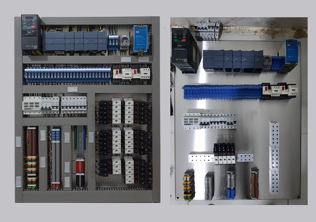  تابلو کنترل دستگاه پاستورایزر شیر شرکت آرمانا